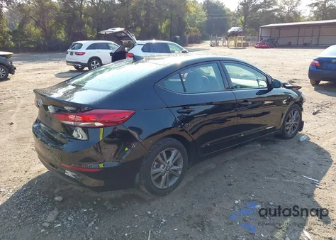 2018 Hyundai Elantra Sel z USA, uszkodzony, nr VIN 5NPD84LF7JH362753